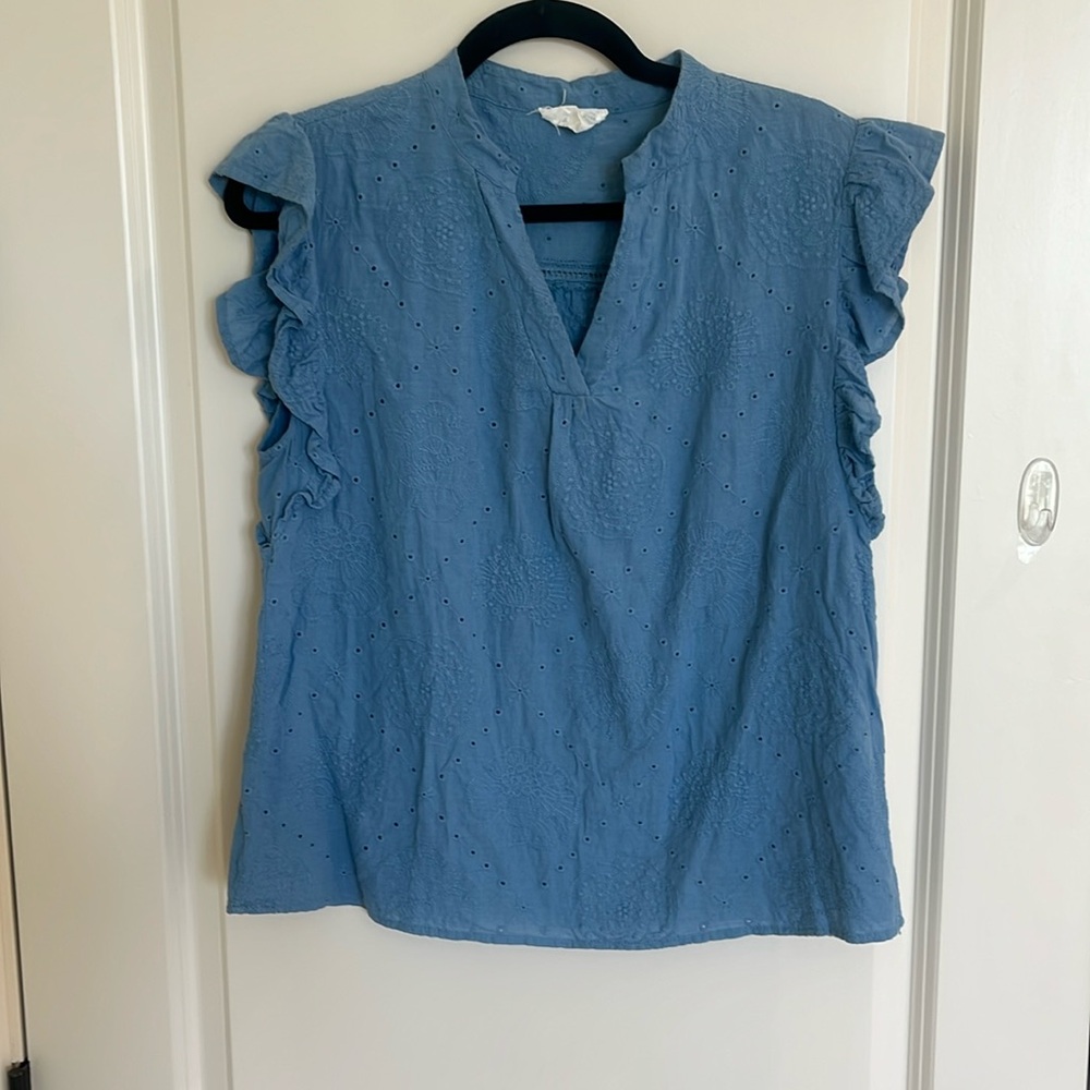 Dusty Blue Women's Top